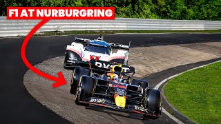 When F1 Ran At The NURBURGRING And Was Fast [upl. by Eednim423]