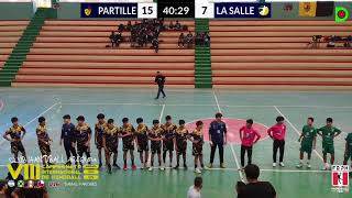 PARTILLE vs LA SALLE varones VIII CAMPEONATO INTERNACIONAL DE HANDBALL handballArequipa [upl. by Eniroc]