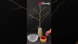 DIY Beautiful Leaves Indoor Tree Craft Ideas [upl. by Einoj]