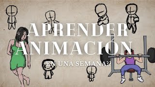 CÓMO APRENDÍ a ANIMAR en una SEMANA  trabajando como diseñador gráfico 2danimation [upl. by Dareen]