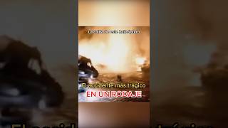 El ACCIDENTE más trágico jamás filmado en un RODAJE [upl. by Enelad565]