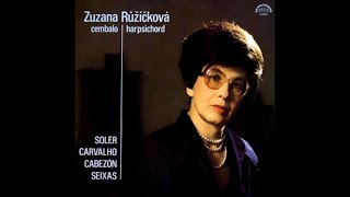 Carlos Seixas Toccata in F minor  Zuzana Ruzickova harpsichord [upl. by Blaise351]