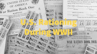 Rationing in the United States In the 1940s  US Rationing During WWII [upl. by Stoller]