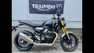 2024 Triumph Speed 400 Black [upl. by Golter]