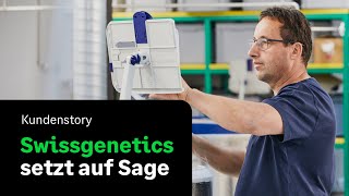 Wie Swissgenetics seine Agilität und Prozesseffizienz mit Sage X3 erhöht [upl. by Nolte]