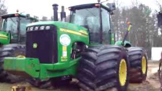 John Deere 9520 Pull tractor [upl. by Chaves]