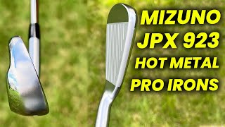 Mizuno JPX 923 Hot Metal Pro Irons Review Perfect for Mid to HighHandicappers [upl. by Hill901]