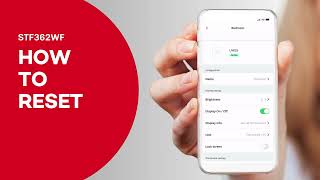 Reset STF362WF thermostat to factory settings via app [upl. by Helgeson]