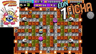 Bomberman Arcade  quotCON 1 FICHAquot 1cc [upl. by Barth]