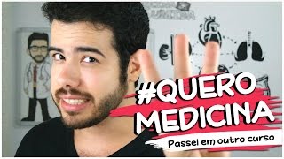 Quero medicina mas passei em outro curso  Tentar novamente o vestibular ou formar [upl. by Anelak407]