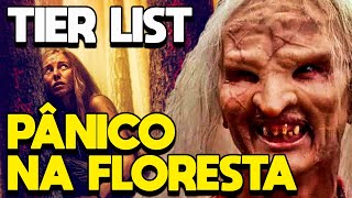 TIER LIST  PÂNICO NA FLORESTA  QUAL É O MELHOR FILME DA FRANQUIA [upl. by Ibrab344]