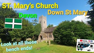 St Marys Church Down St Mary Devon 070724 no 355 [upl. by Ubald]