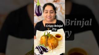 Crispy Brinjal 🍆Fry😍👌🏻🤤 brinjalfry malluvlogz [upl. by Shirline675]