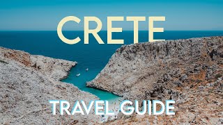 HOW TO TRAVEL CRETE  Best Beaches And Places  GREECE TRAVEL GUIDE [upl. by Assylem]