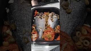 Mediterranean fish  😋 airfryerrecipes shorts fish fishrecipe [upl. by Waring]