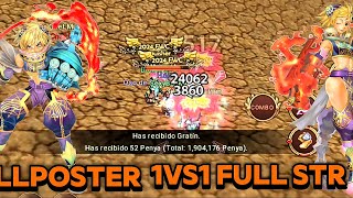 BILLPOSTER 1VS1 LEVEL 107 FULL STR FLYFF UNIVERSE  SERVER FWC [upl. by Edith]