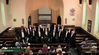 Eschoir singing the Ukrainian celebratory song Mnohaya Lita at the 2023 Brecon Choir Festival [upl. by Aikaj]