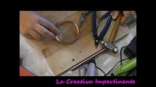 DIY  Tutorial Cuore in filo metallico  wire heart Valentine [upl. by Candide]