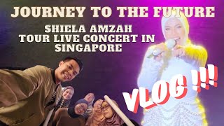 SHILA AMZAH  JOURNEY TO THE FUTURE in SINGAPORE 2023 VLOG [upl. by Alekram]