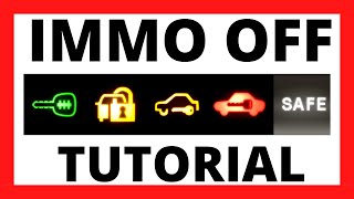 HOW to remove IMMOBILIZER from car  IMMO OFF with emulator [upl. by Myer]