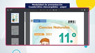 Evaluar para Avanzar 3°a11° 2021 Modalidad de presentación Cuadernillos descargables  Papel [upl. by Isis24]