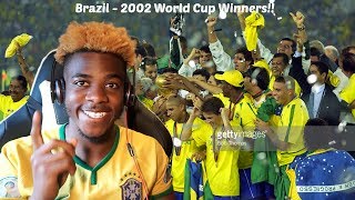 GERMANY 0 x 2 BRAZIL ● WORLD CUP FINAL  2002 ● FULL HIGHLIGHTS 🇧🇷🏆  Reaction [upl. by Pellikka556]