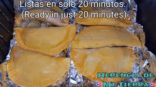 Empanadillas Congeladas en Air fryer  Frozen Empanadillas in the Air fryer [upl. by Nylsirhc873]