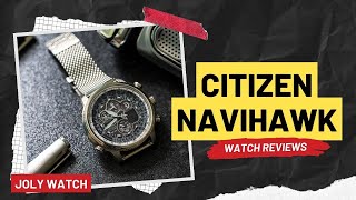 Citizen Navihawk Watch Review  Take Your Style to New Heights [upl. by Apur]