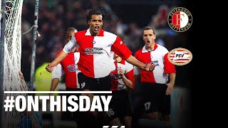 OnThisDay in 2002  Feyenoord  PSV UEFA Cup [upl. by Ayana]