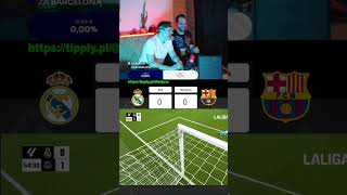 El Clasico Hot challenge 1 elclasico barcelona realmadrid [upl. by Tichonn]