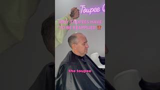 Why Toupees Have to be Reapplied⁉️Leave a comment if you want to see more videos explaining things [upl. by Lateh]