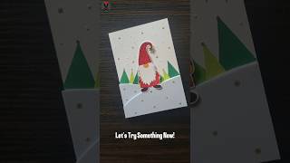 DIY Christmas Greeting Card Making Easy  How to make a greeting card for Christmas christmas [upl. by Ardnusal]