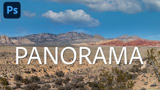 How to Create a Panorama in Photoshop  The Easy Way [upl. by Meluhs128]