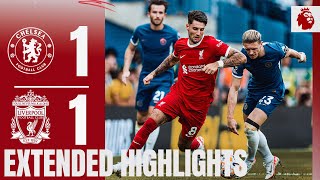 EXTENDED Highlights Chelsea 11 Liverpool  Match action from Reds Premier League opener [upl. by Nadaba16]