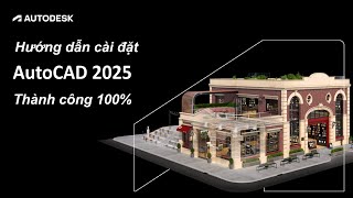 Hướng dẫn cài đặt AutoCAD 2025  How to install AutoCAD 2025 [upl. by Amado]