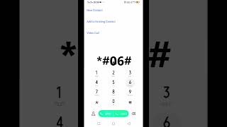 Check imei number by dial code for all phones [upl. by Gould981]