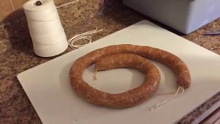 How to Make Dried Sausage  Cured Meats  2016 [upl. by Honebein]