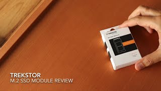 TREKSTOR M2 SSD MODULE Review [upl. by Corney]