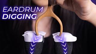 ASMR Digging Beneath Your Eardrums No Talking [upl. by Macguiness]