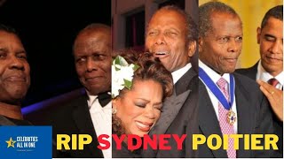 Sidney Poitier FuneralDenzel WashingtonOprah Winfrey Barack Obama Broke Silence On Death of Icon [upl. by Aidroc932]