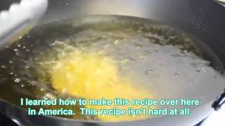 How to make Nom Nhean Let Palm sugar glazed crispy rice cakes Eng Subtitles [upl. by Hasina]