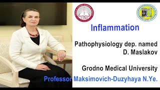 Inflammation Lecture Prof Maksimovich N Ye [upl. by Tteltrab554]