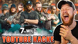 Genau mein Humor  7 vs Wild Youtube Kacke  Fritz Meinecke reagiert [upl. by Allerie]