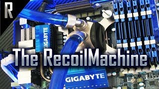 ◄ Wall mounted Water cooled gaming PC The RecoilMachine [upl. by Mello]