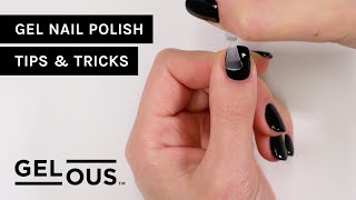 Tips amp Tricks For LongLasting Gel Manicures  Application Tutorial  Gelous Gel Nail Polish [upl. by Frodeen]