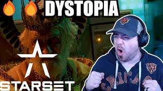 THIS SONG IS A BANGERRRRR 🔥🔥 STARSET quotDystopiaquot  REACTION [upl. by Jacobine910]