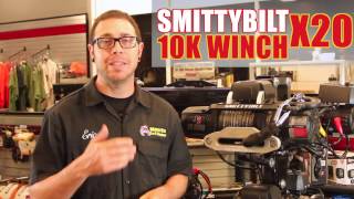 Smittybilt X20 Comp Winch Video  Morris 4x4 Center [upl. by Etteyniv]