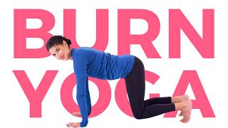 5 minute Yoga Workout to BURN 2024 [upl. by Deering]