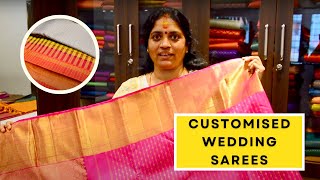 LAKSHMI SAREES  An exclusive Kancheepuram saree boutique in Kochi for customised wedding sarees [upl. by Pittman]