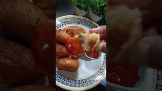 Bread Roll Recipe 😋  shorts breadrolls recipe [upl. by Verile]